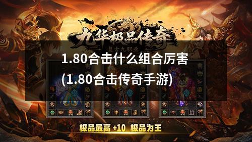 1.80合击什么组合厉害 (1.80合击传奇手游)
